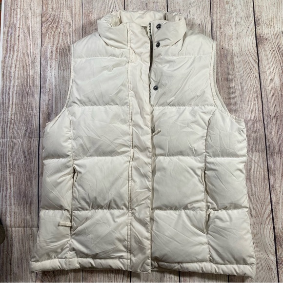L.L. Bean Jackets & Blazers - L.L. Bean Puffer Vest Womens small Goose Down Full Zip Pockets